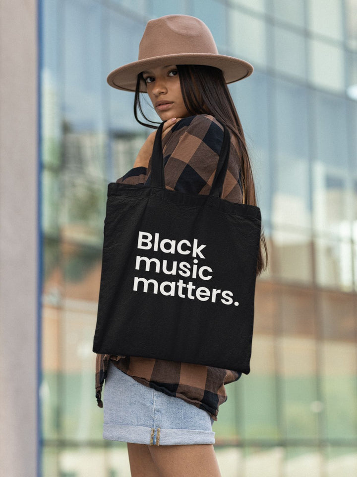 Rhythm & Roots Tote Bag - Black Music Matters