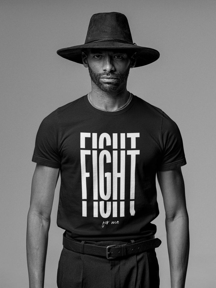 Resilience Cotton Tee - Fight