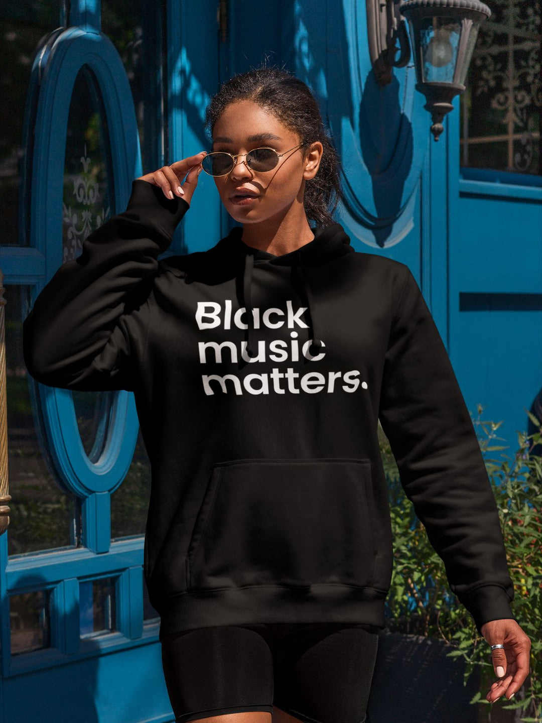 Rhythm & Warmth Hoodie - Black Music Matters