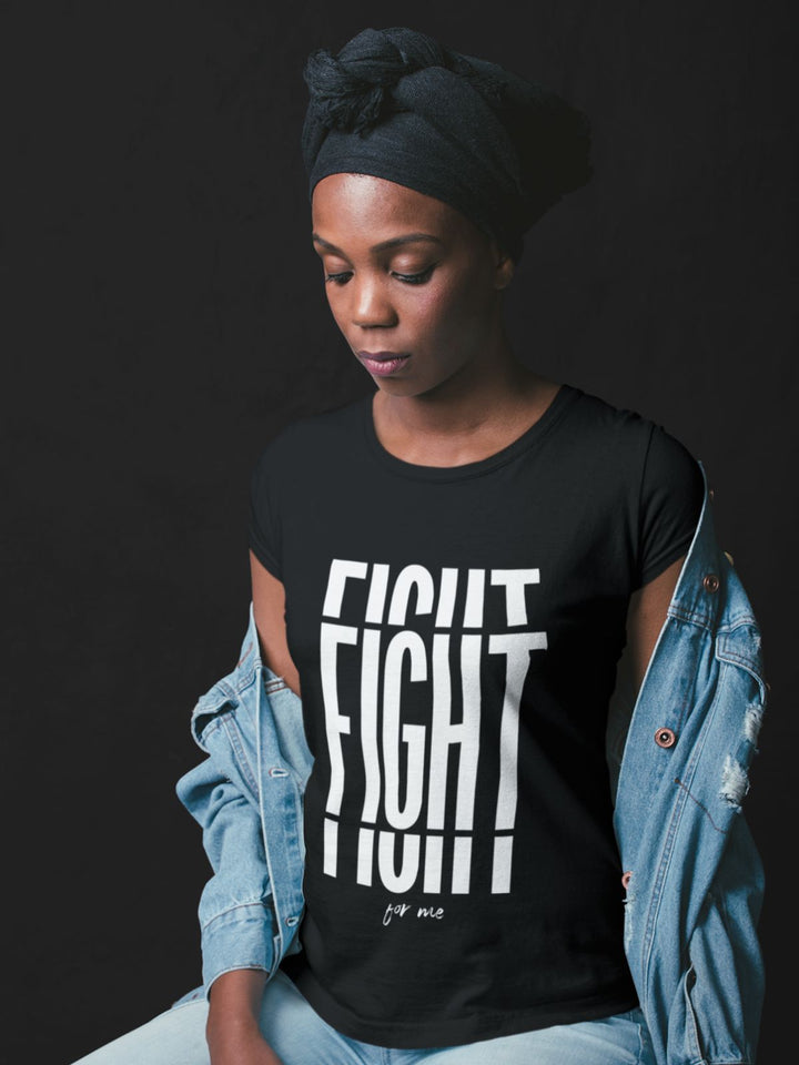 Resilience Cotton Tee - Fight