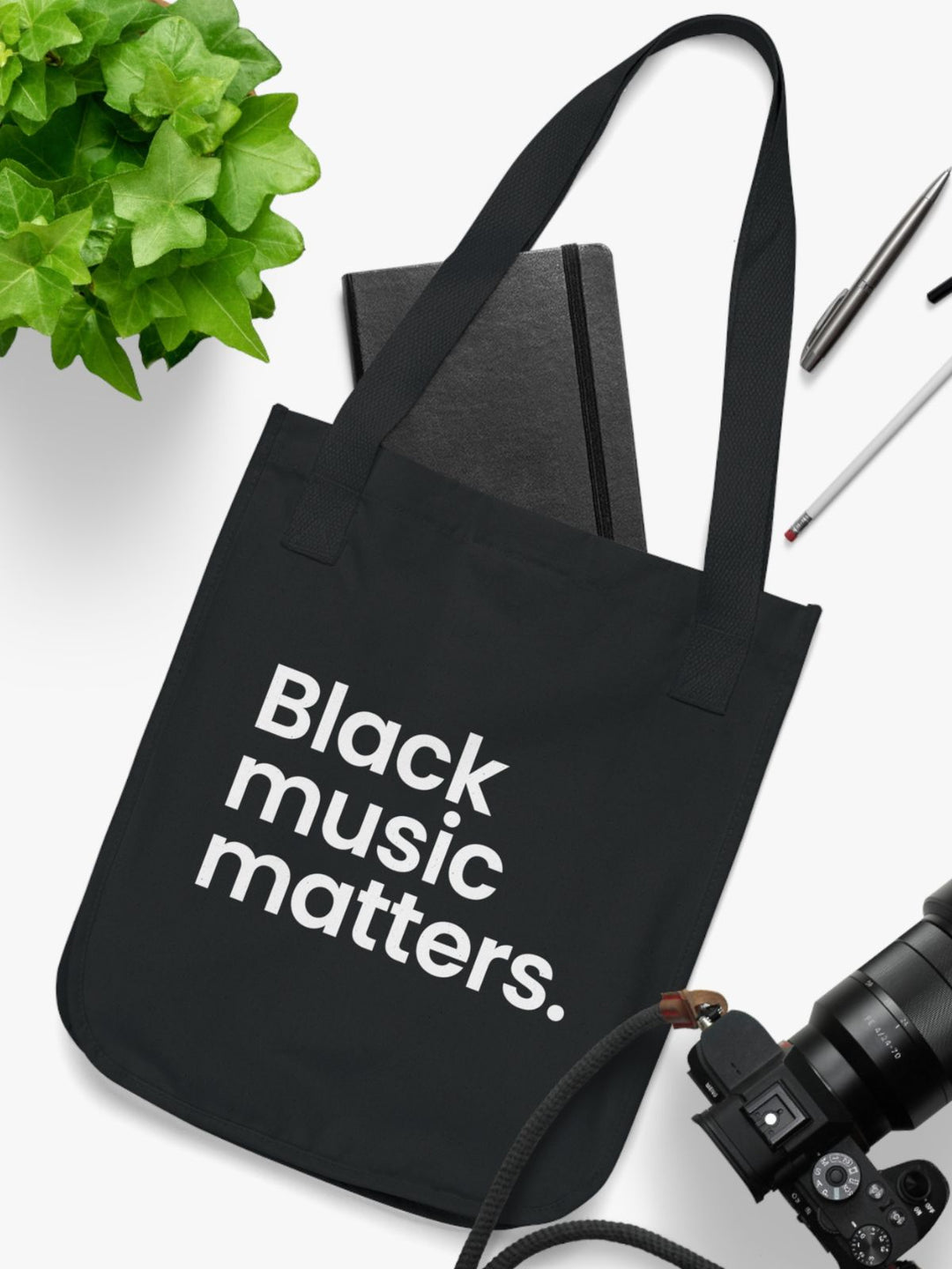 Rhythm & Roots Tote Bag - Black Music Matters