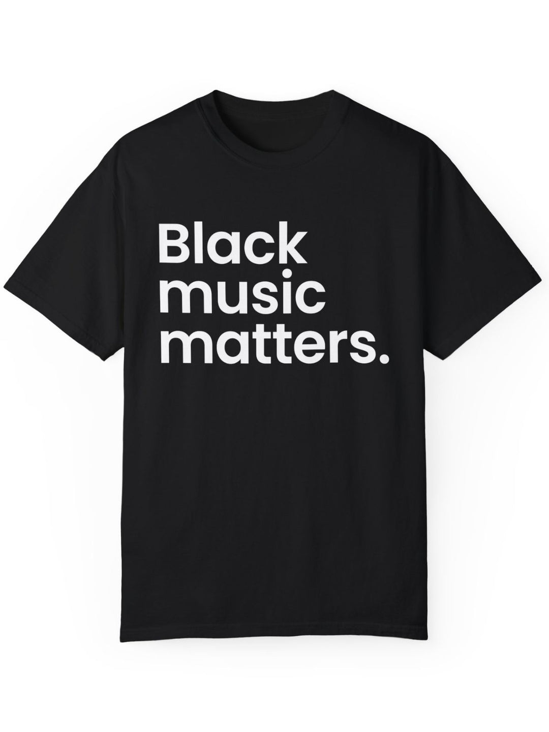 Harmony in Black Tee - Black Music Matters